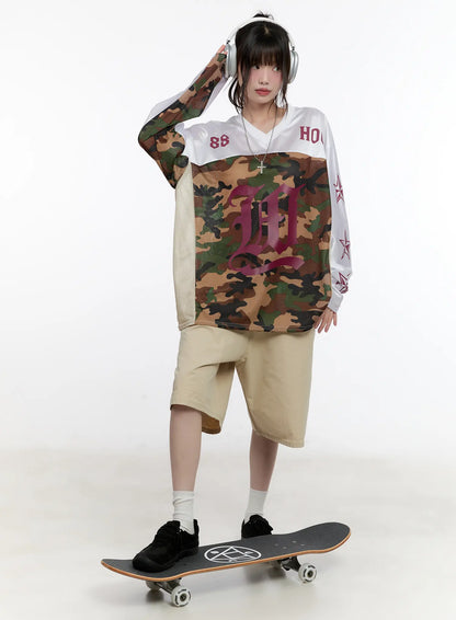 Beige Carpenter Jorts CL507