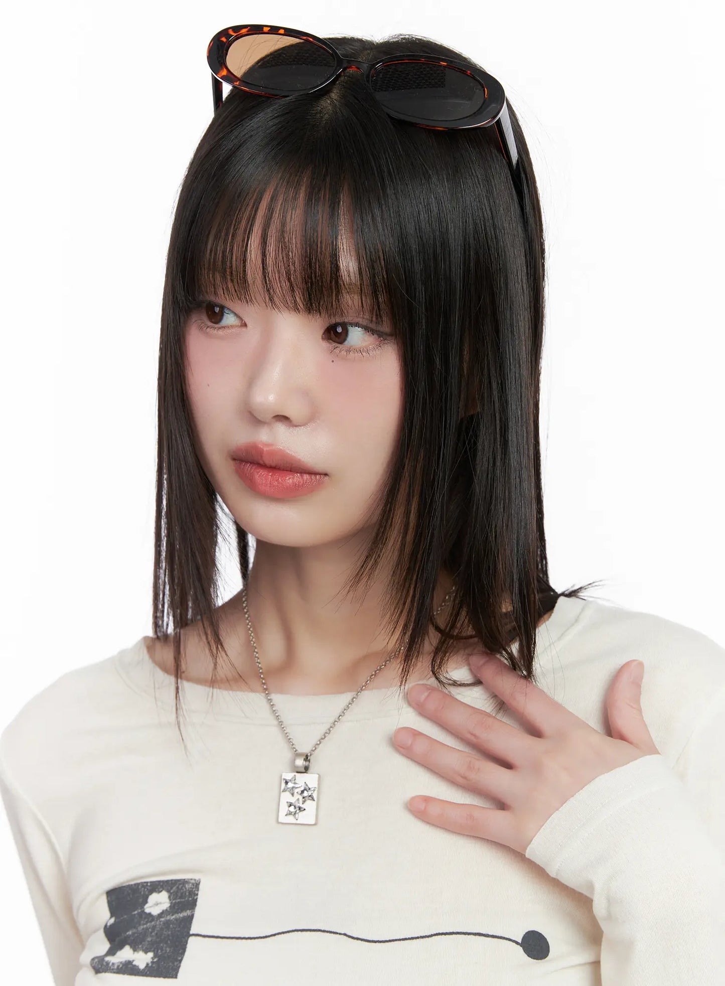 Celestial Square Pendant Necklace CN511