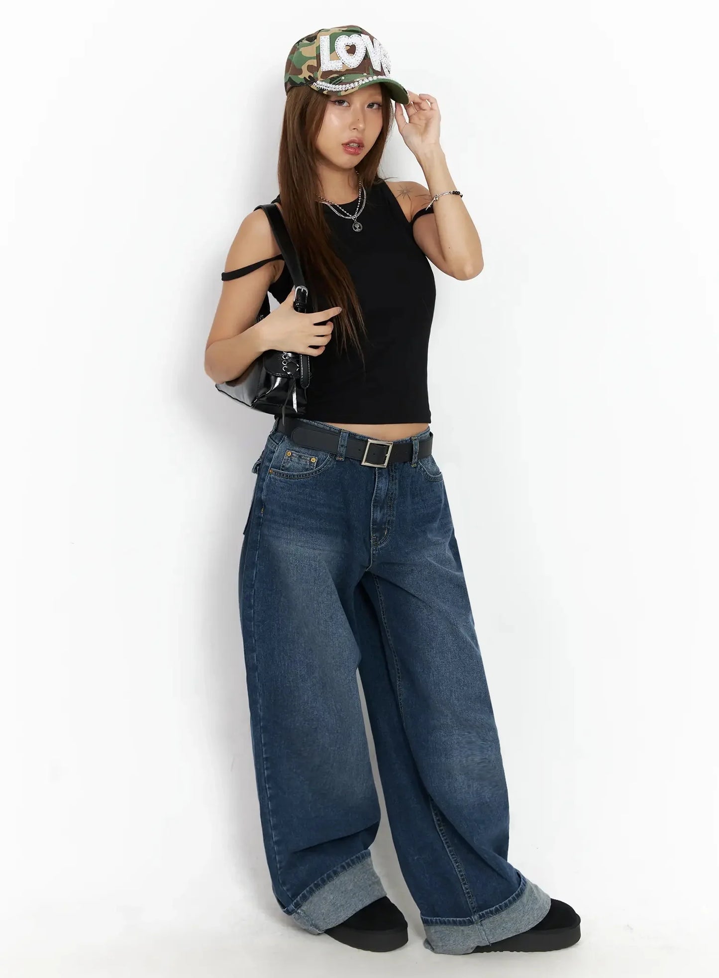 Anahi Baggy Jeans IN528