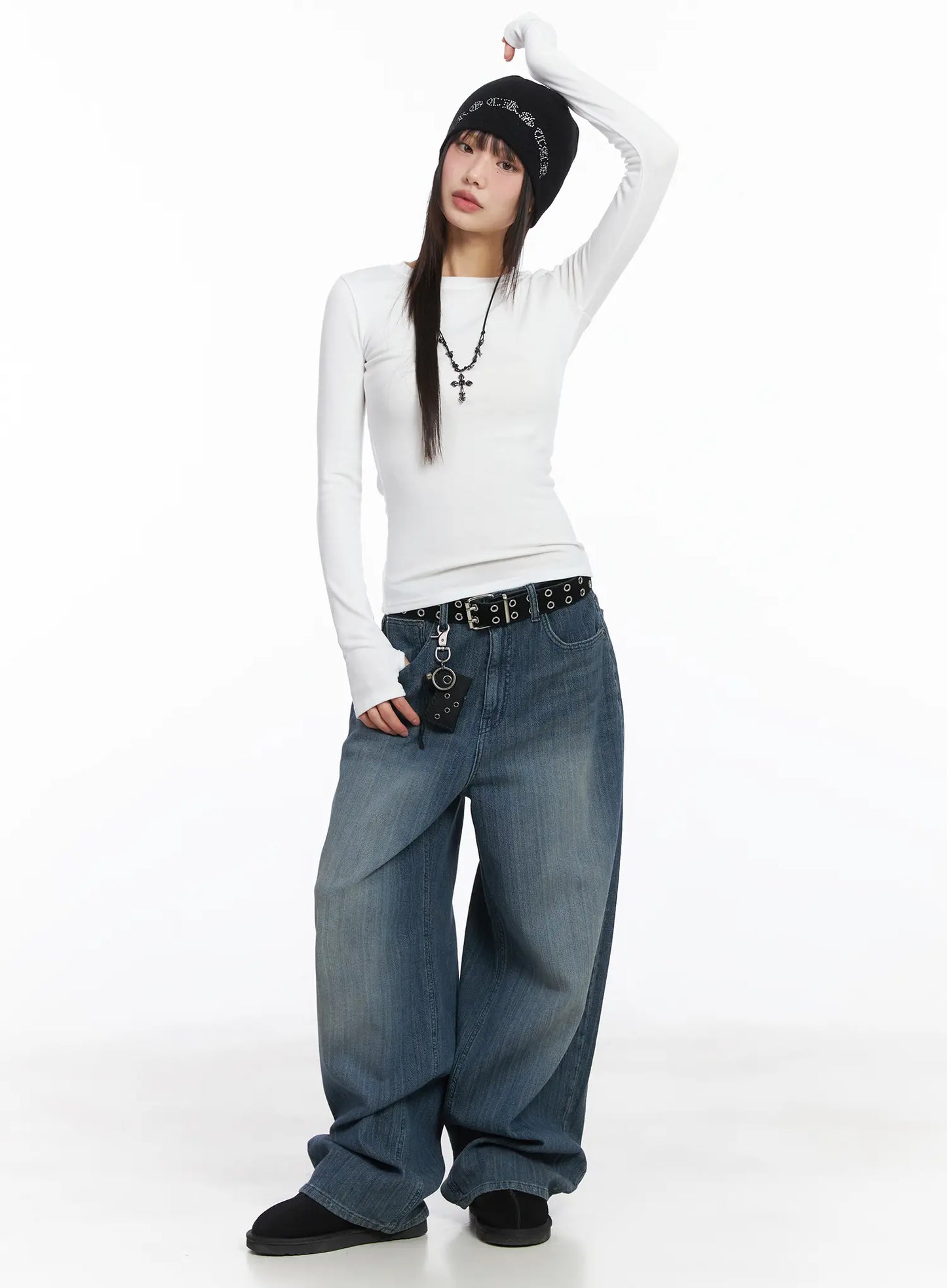 Basic Fleece Long Sleeve Tee CJ501