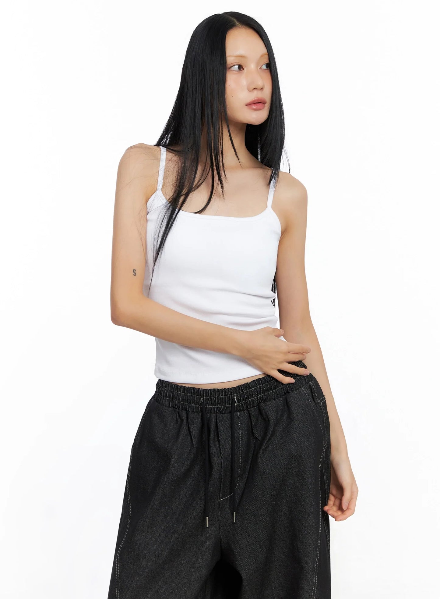Classic Square Neck Tank Top IO516