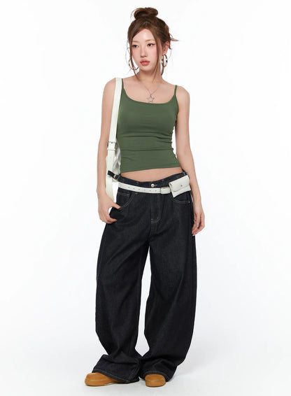 Basic Sleeveless Tank Top CA515