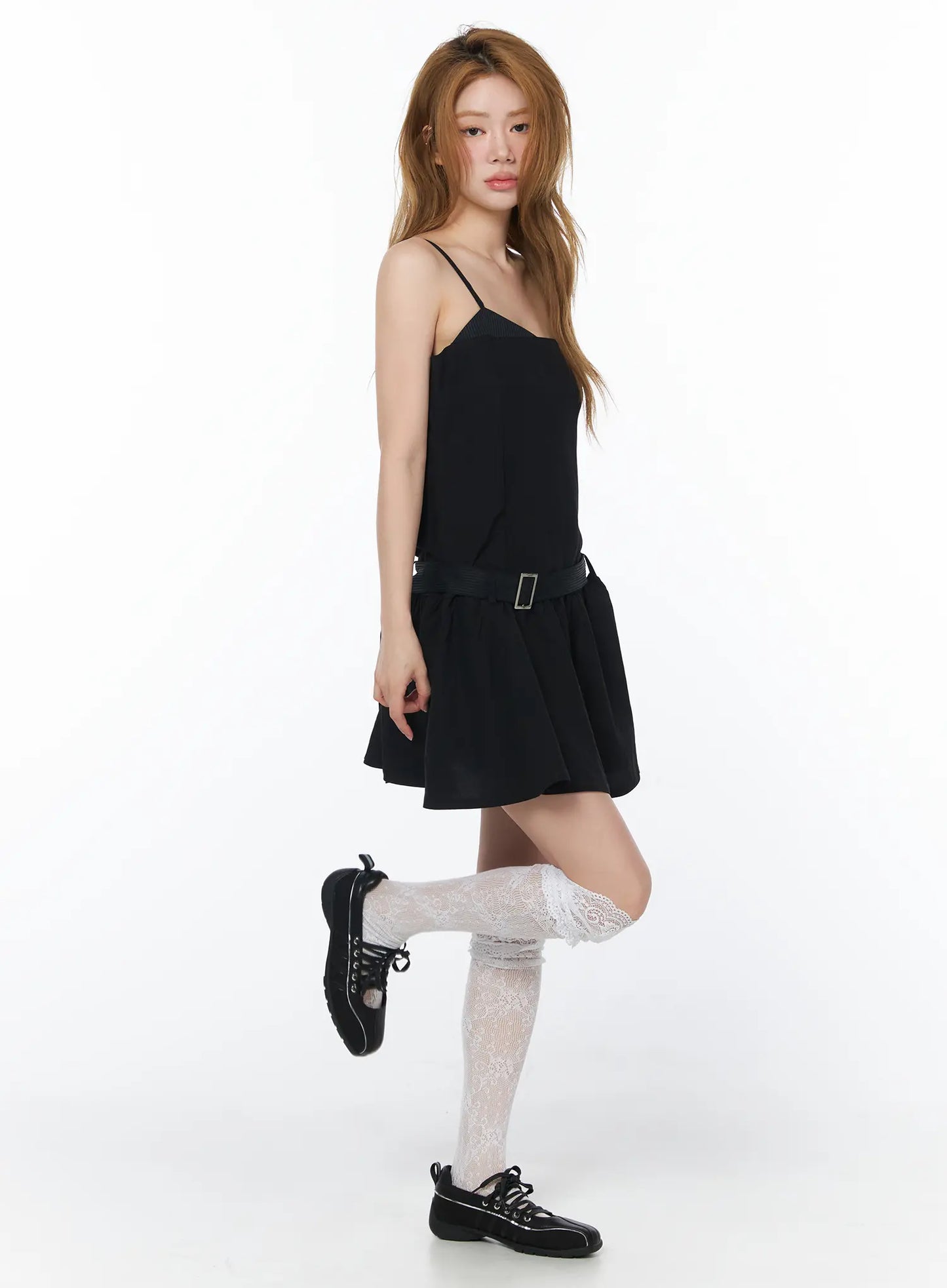 Belted Mini Dress CY506