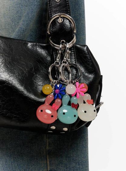 Bold Bunny Keychain CO503