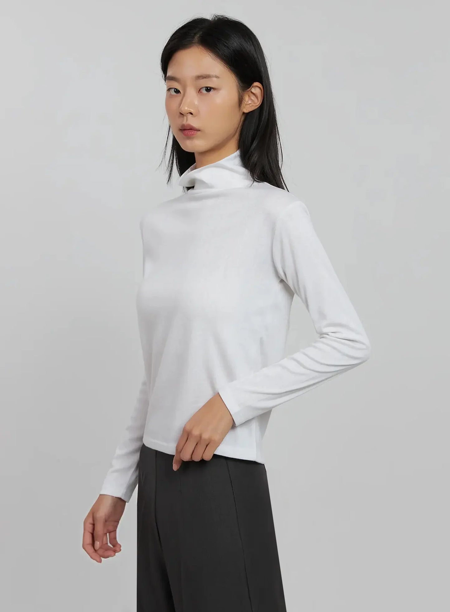 Basic Turtleneck Top IJ508