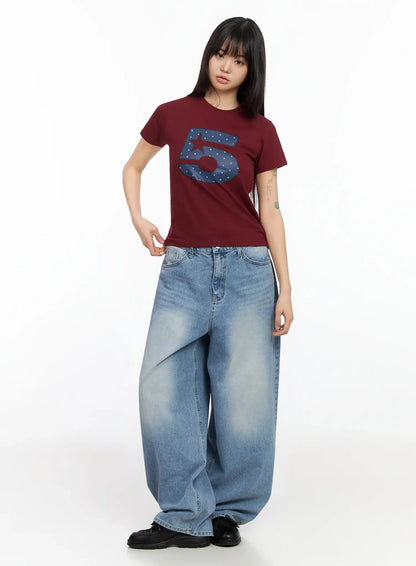 Aleyna Wide Leg Jeans IA523