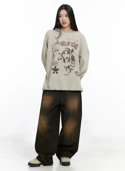 Alayna Vintage Wash Baggy Jeans IM502