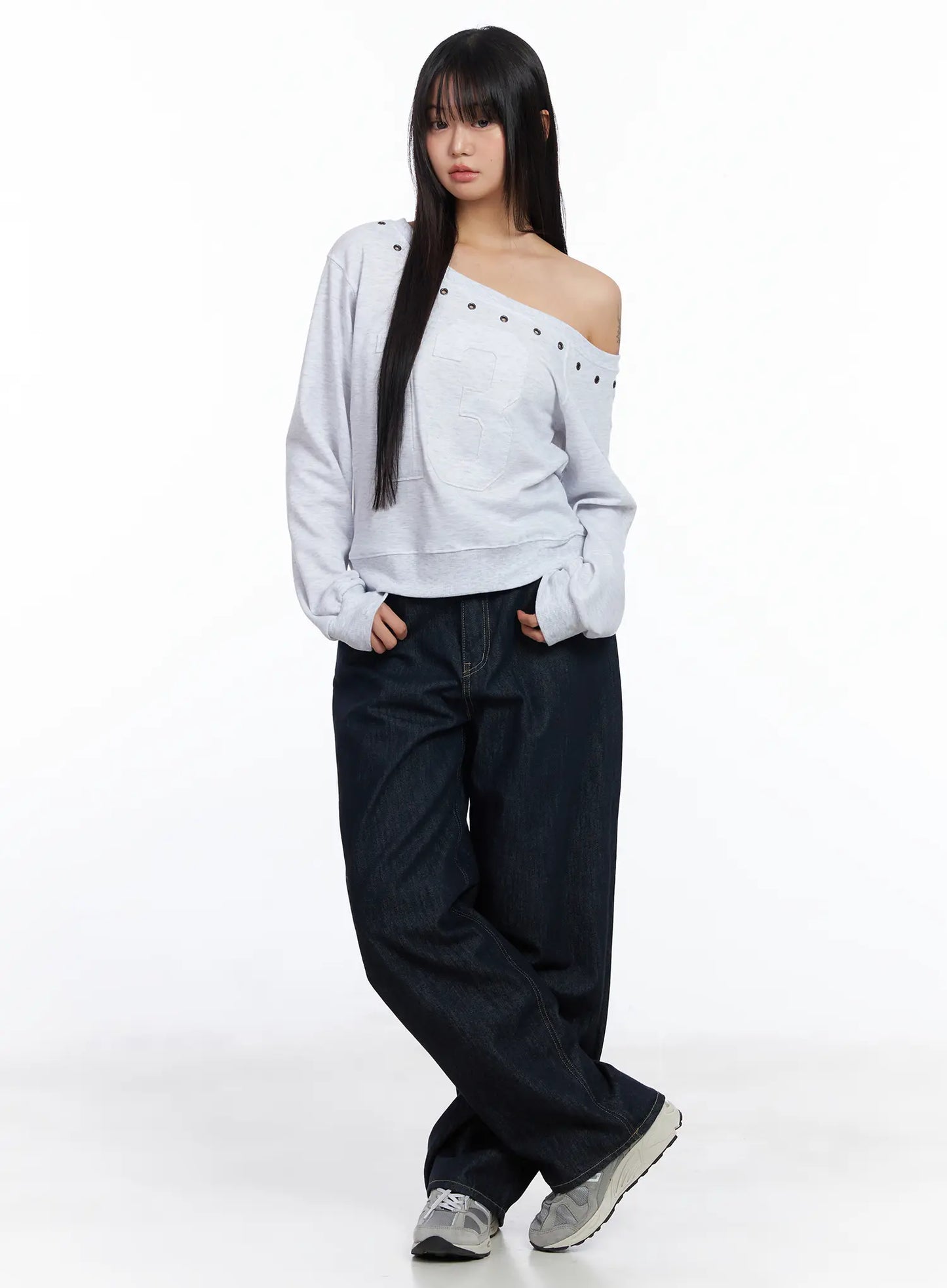 Amayah No-Fade Wide Leg Jeans CF504