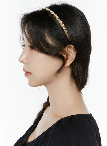 Beaded Chain Hairband IY511