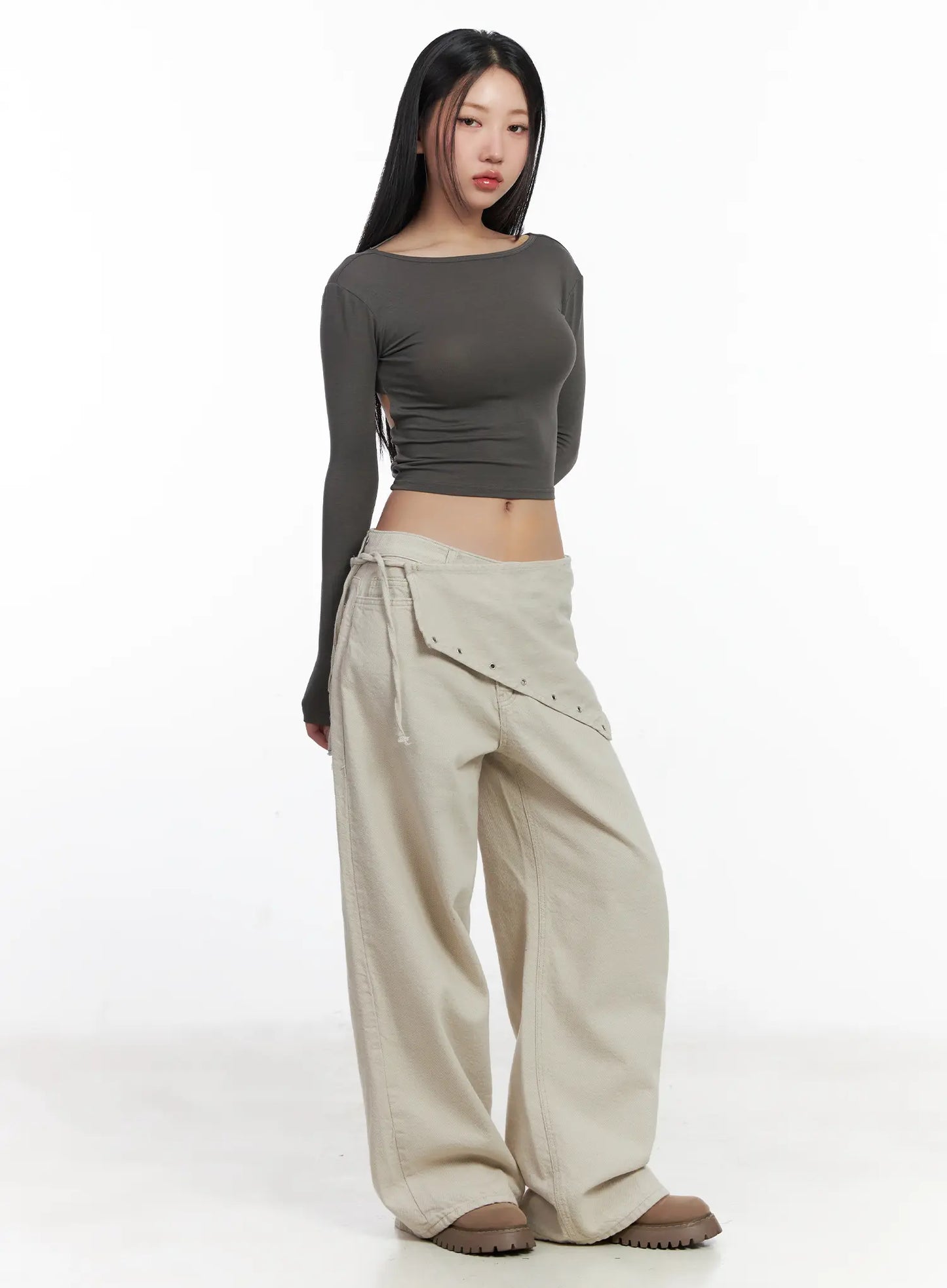 Backless Corset Crop Top CJ530