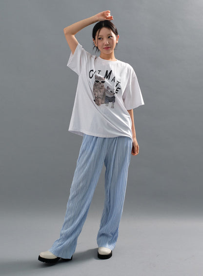Cat Mate Graphic Tee CJ15
