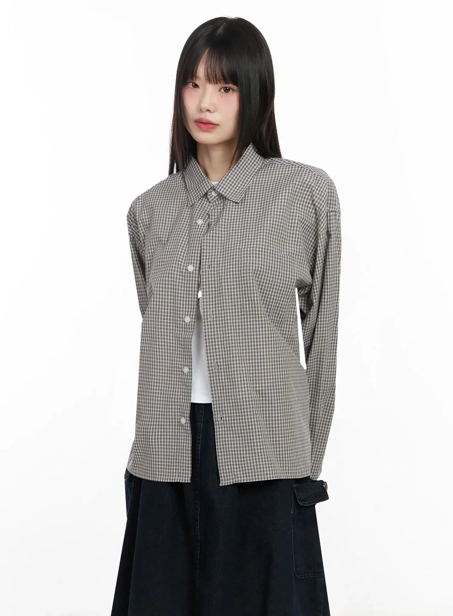 Basic Checkered Shirt IM530