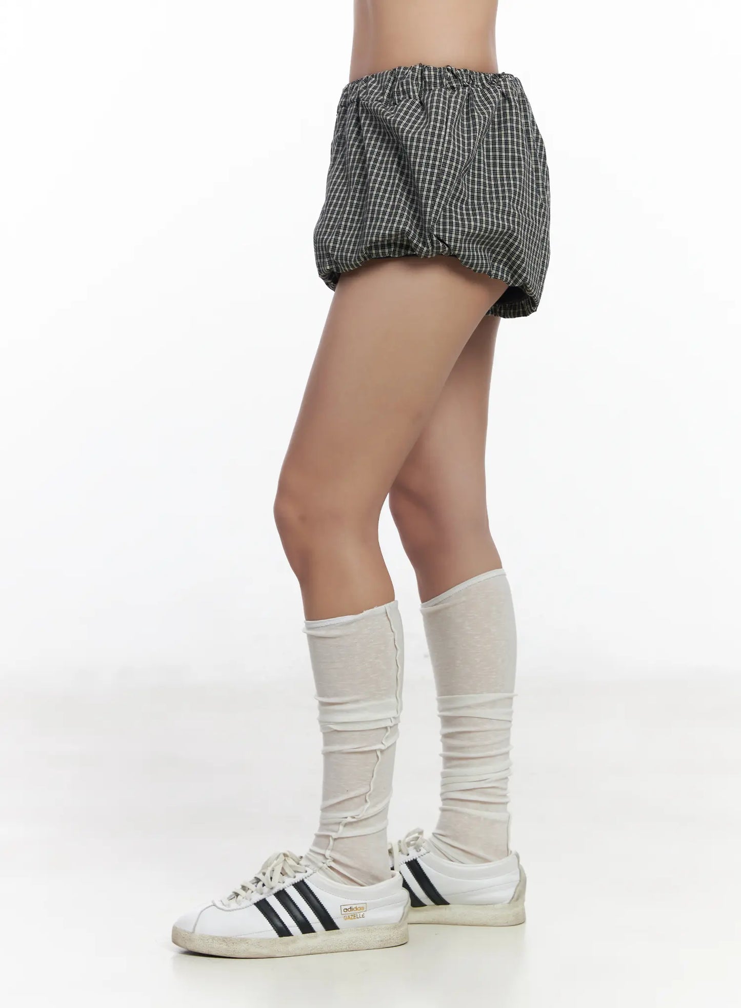 Checkered Balloon Shorts CF503