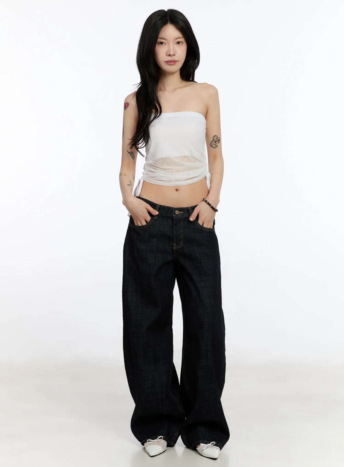 Aleia Dark Washed Jeans CA506