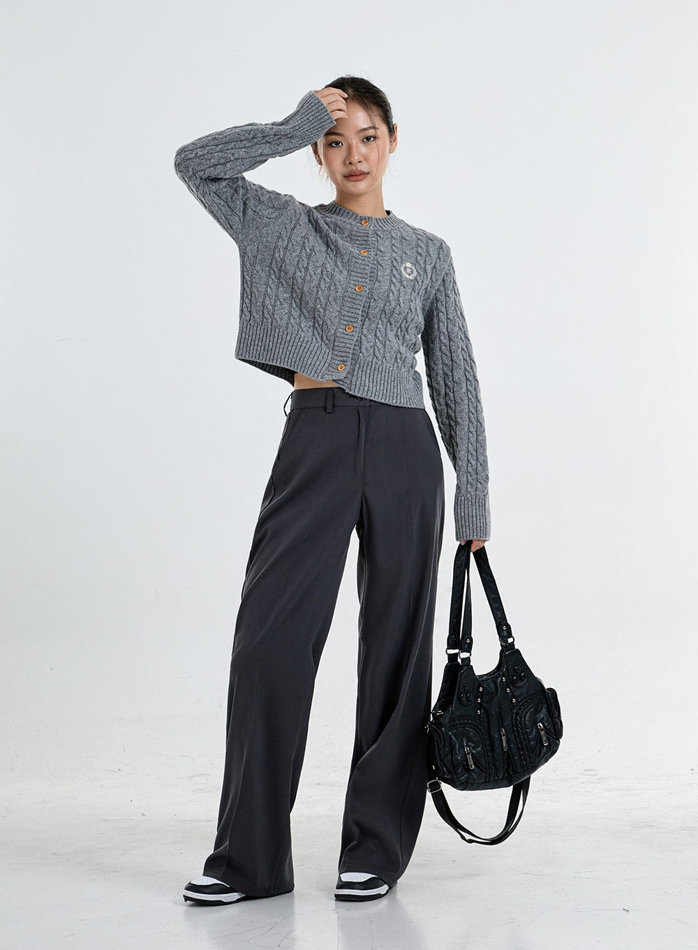 Basic Wide Tailored Pants CO06