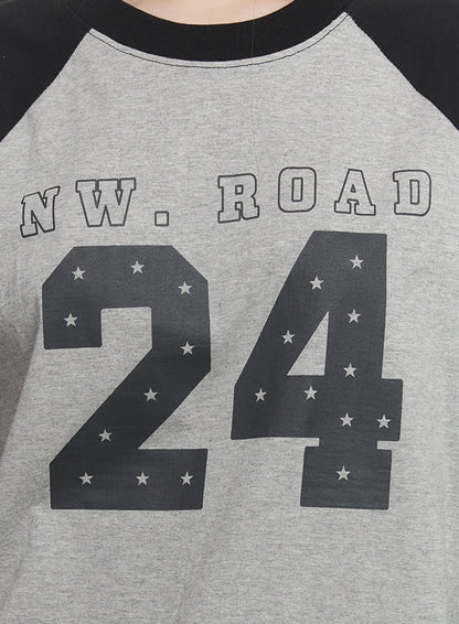 24 Graphic Long-Sleeve T-Shirt IM528