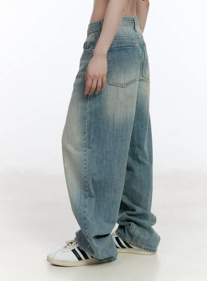 Adhara Vintage Baggy Jeans CA502