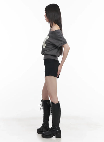 Basic Slim-Fit Shorts CU518