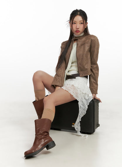 Chic Silhouette Jacket CN428