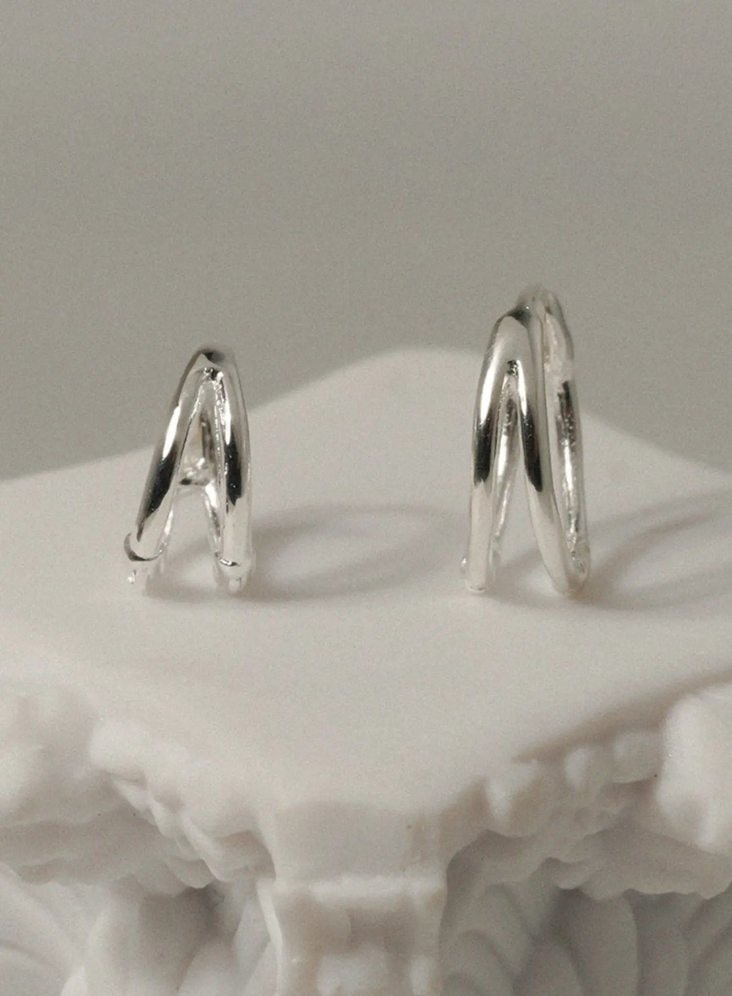 Carson Minimal Snap Earring (1pc) IU506