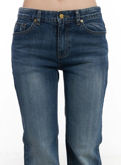 Astrid Low Rise Flared Bootcut Jeans CJ514