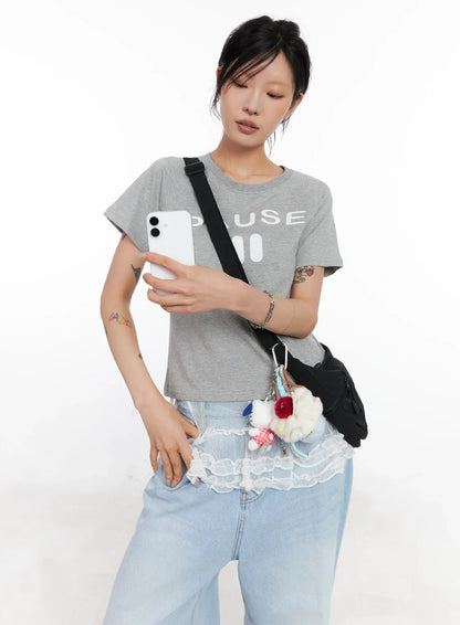 Cherry Puff Keychain CL528