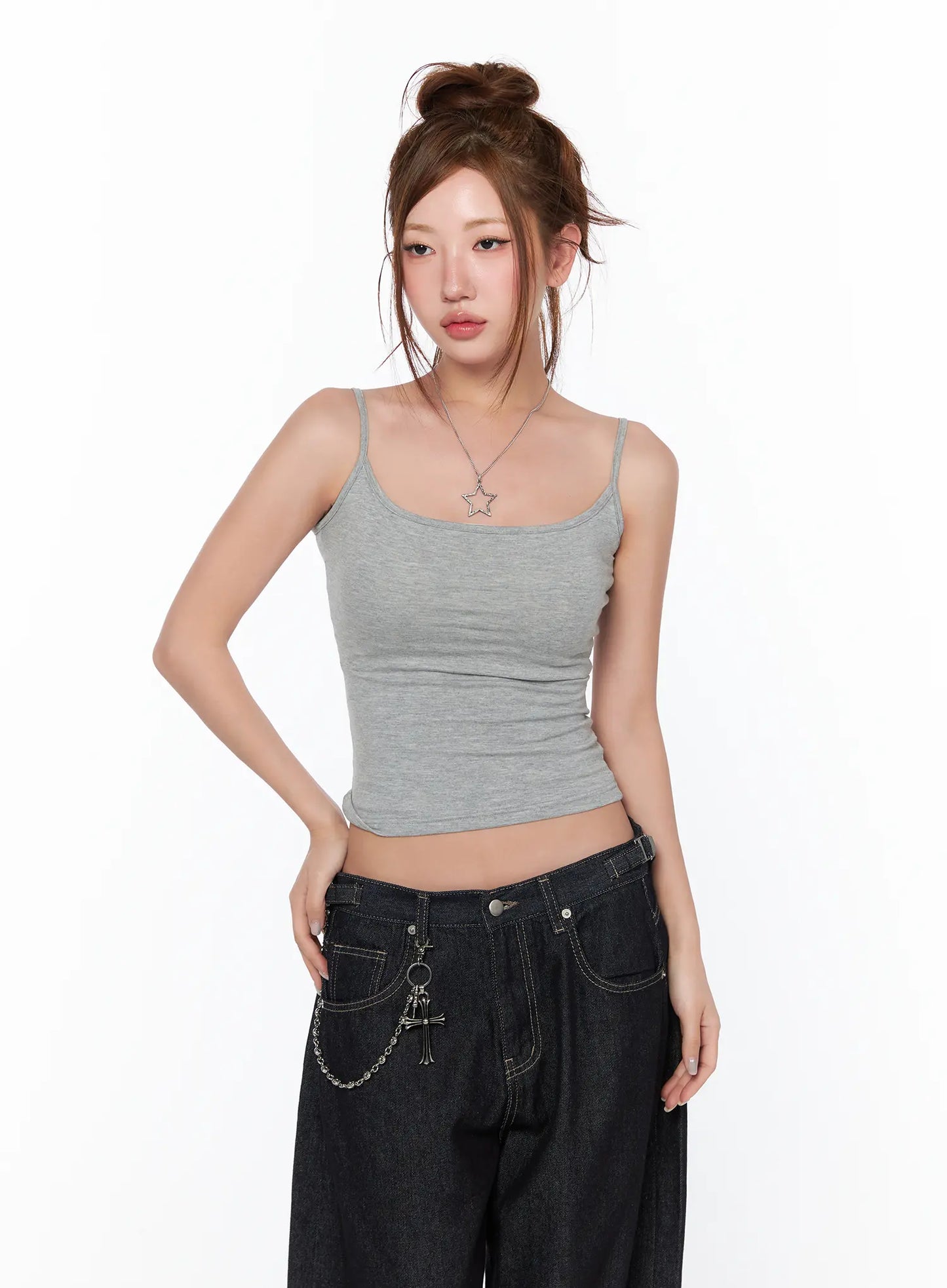 Basic Sleeveless Tank Top CA515