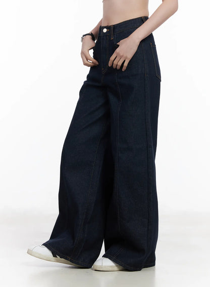 Azaria Wide Leg Jeans CA509