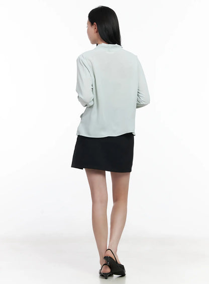 Chic A-Line Mini Skirt CJ519