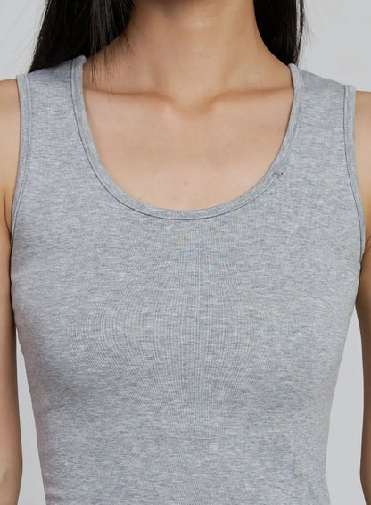 Classic U-Neck Tank Top IM520