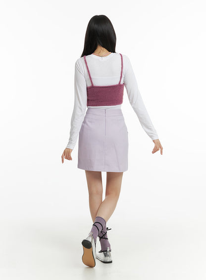 Basic Mini Skirt OF408