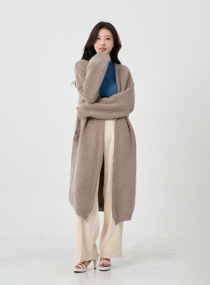 Button Wide Tailored Pants IO12