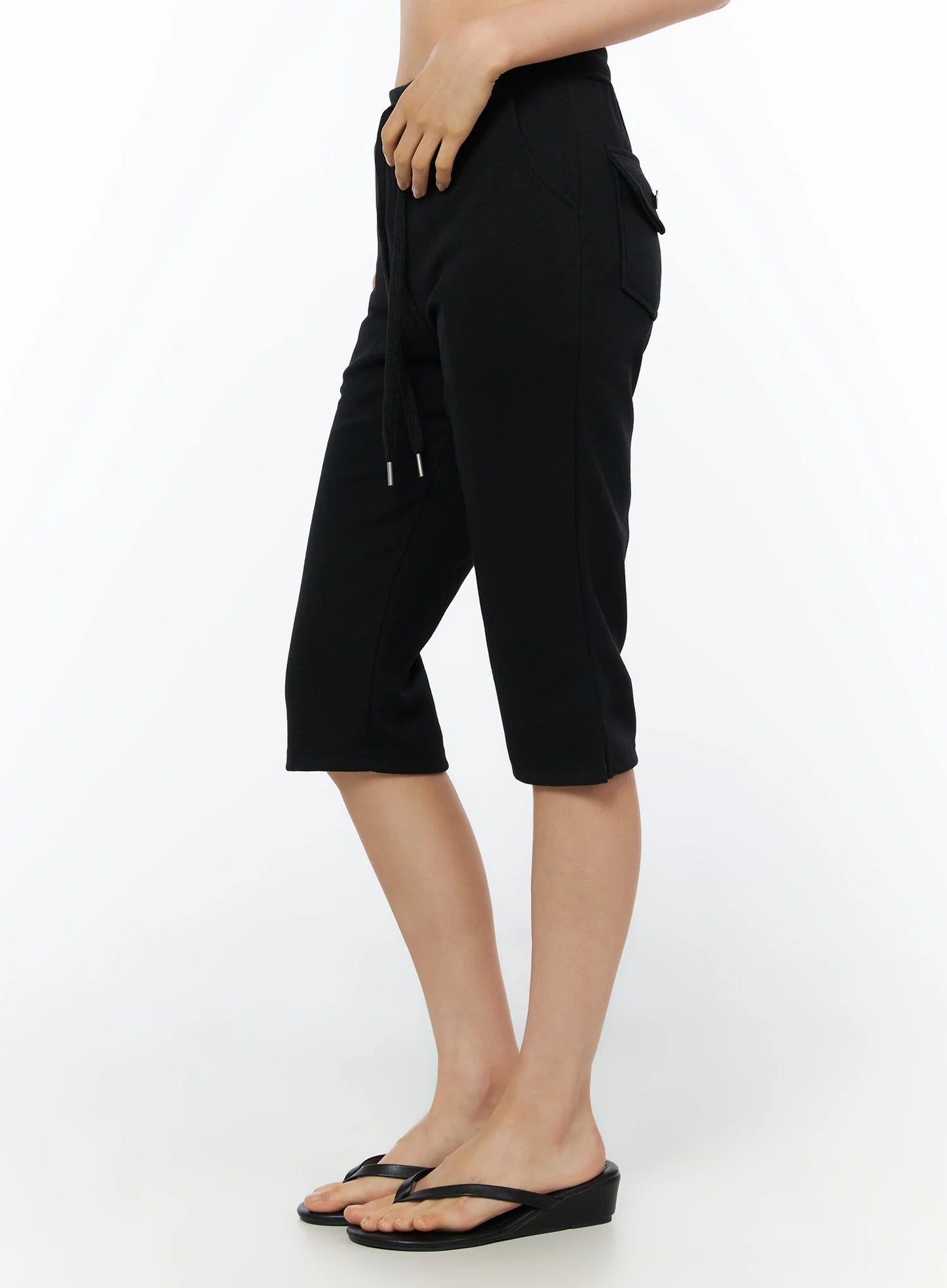 Capri Slit Pocket Pants IU516