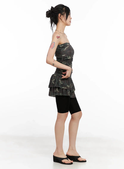 Casual Stretch Biker Shorts CL525