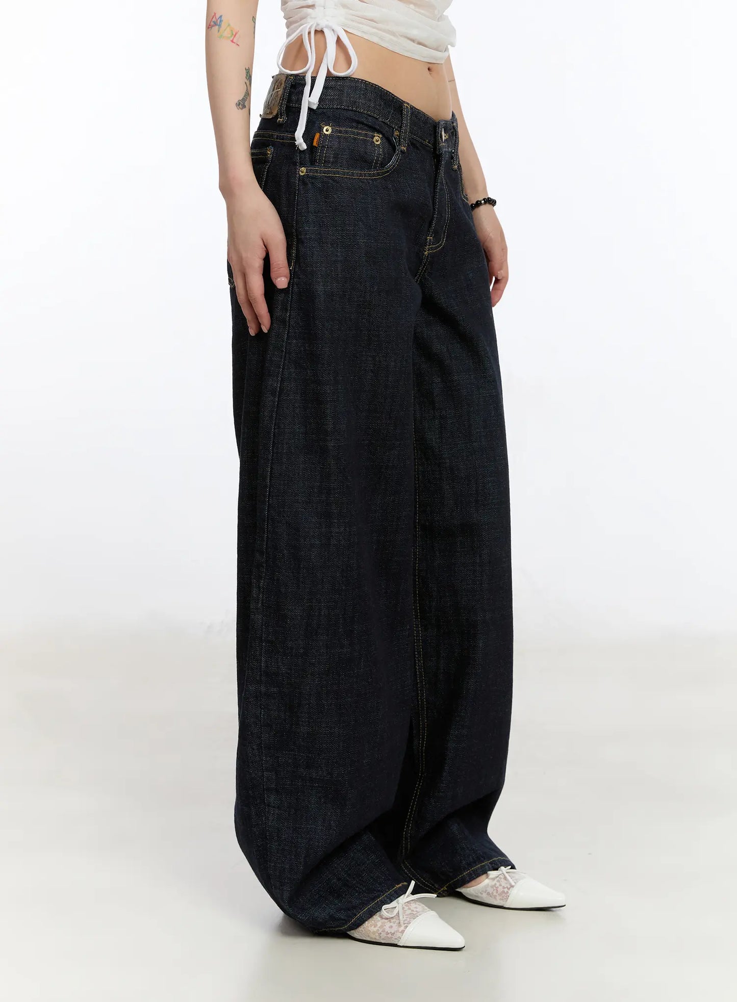 Aleia Dark Washed Jeans CA506