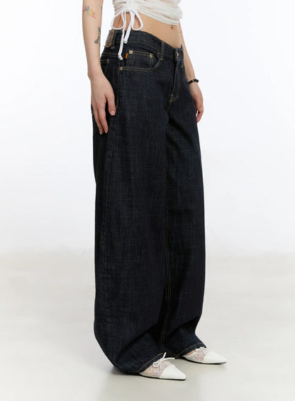 Aleia Dark Washed Jeans CA506