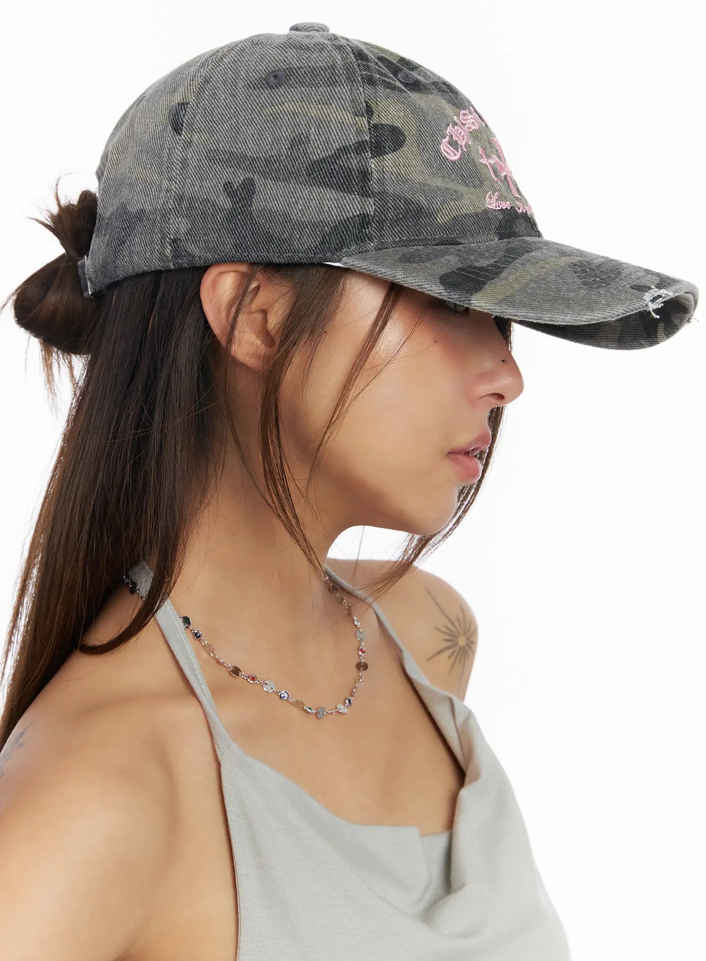 Camo Graphic Baseball Cap CM525
