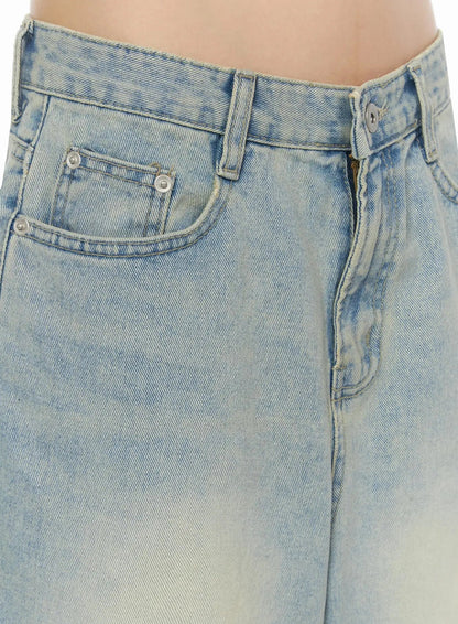 Ali Casual Washed Bermuda Shorts IY525