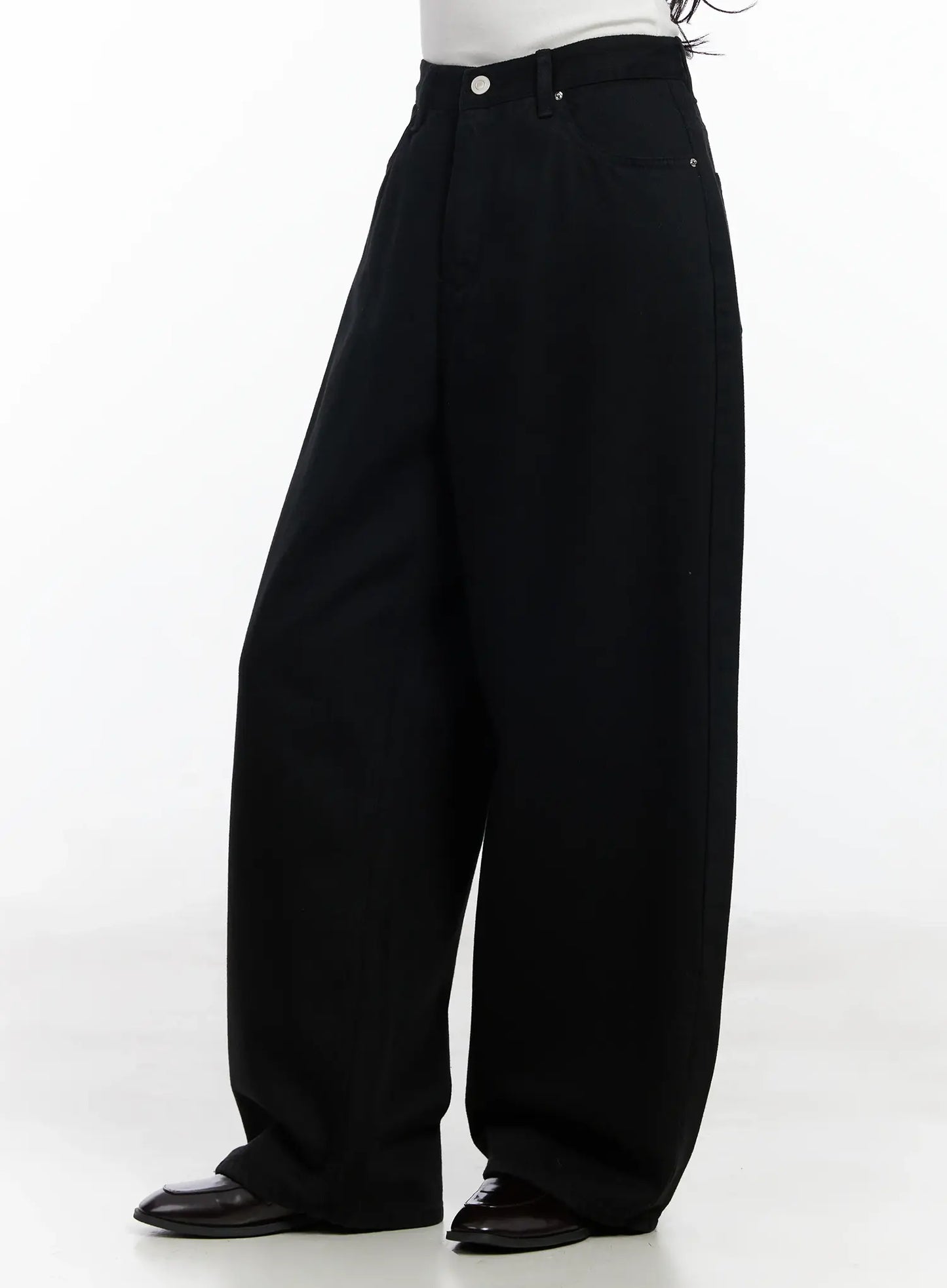 Basic Wide Leg Pants IJ529