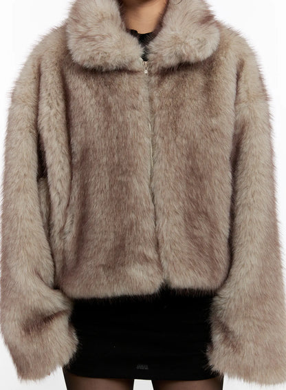 Classic Faux Fur Jacket CN527