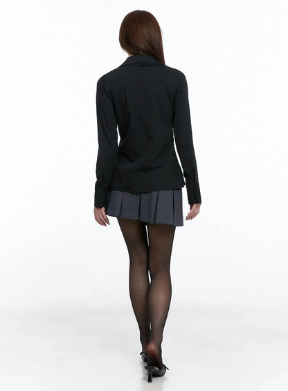 Classic Schoolgirl Pleated Mini Skirt CS501
