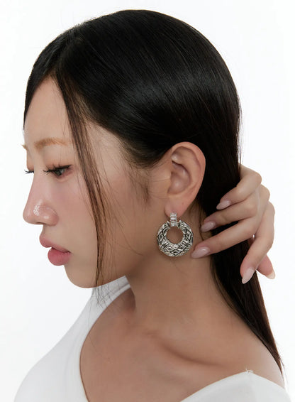 Chunky Boho Hoop Earrings CS518