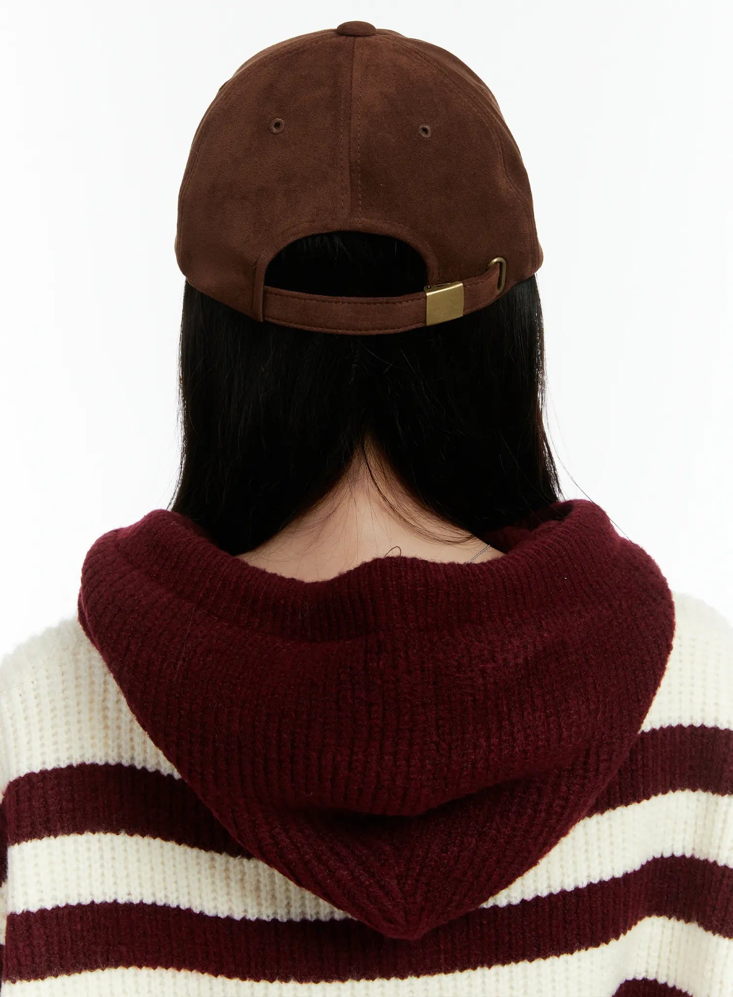 Brown Suede Baseball Cap CD523