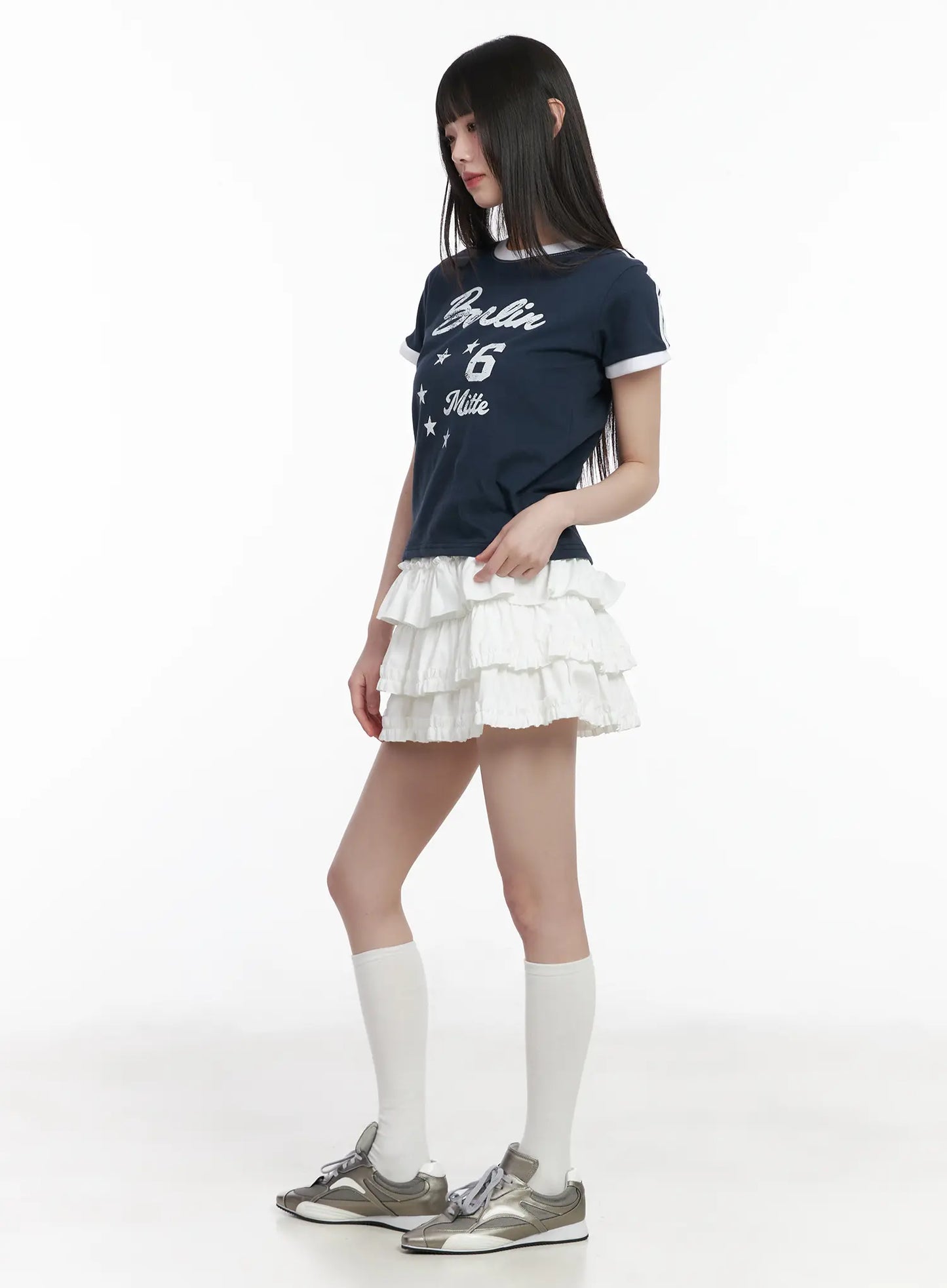 Berlin Track Ringer Tee CM524