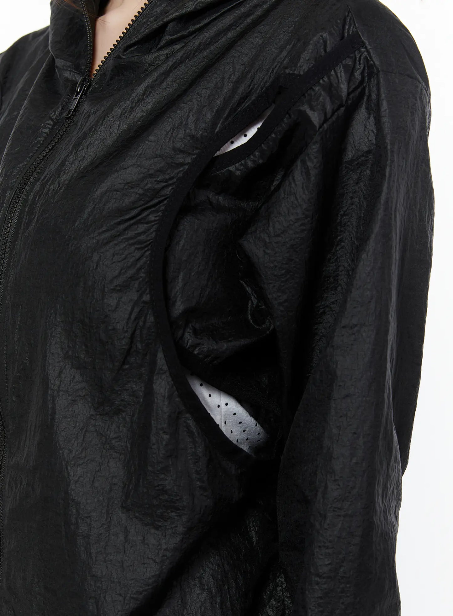 Chic Zip-Up Windbreaker Jacket CU508
