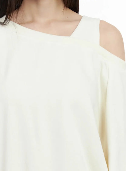 Casual Asymmetric Sweatshirt IM523