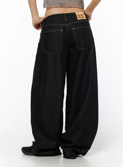 Chandler Wide Leg Jeans CU512