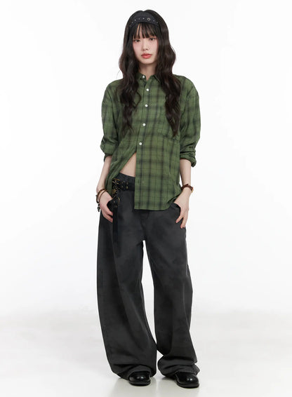 Casual Oversized Wide Leg Pants CM526