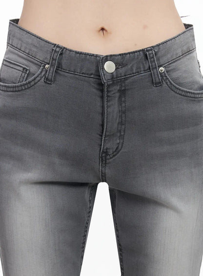 Aiana Slim Fit Bootcut Jeans IY511