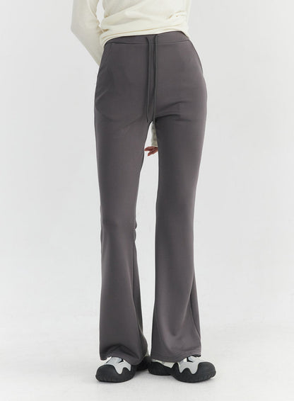 Bootcut Drawstring Pants CO330